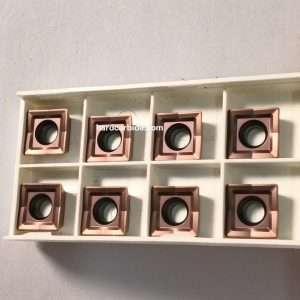 XDMT120408PDER Bronze PVD Milling Insert - xdmt120408pder bronzepv main