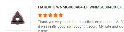 Customer review